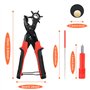 Appareil Trou Ceinture Pince Perforatrice Pince Trou Ceinture Cuir Poincon Cuir Perforatrice Rond pour Ceintures Cuir Projets de