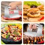 5 Pouces Presse Steak Haché Antiadhésif pour