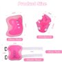 Kit de Protection pour Patins à roulettes vec Genouillères 6 en 1