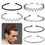 6PCS Sport Unisexe Serre Tete Accessoires