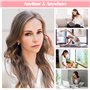 UKOFEW 2 Pièces Cheveux Boucle Sans Chaleur,Heatless Hair Curlers,Boucles en Soie Ruban Pour Cheveux Courts, Moyens et Longs, Co