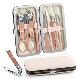 UKOFEW Kit de Manucure Pedicure