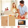 100 Feuilles Papier Emballage Alimentaire Style Journal Vintage pour Sandwich, Frites, Hamburger (30x20cm)