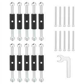 86 type Cassette Vis Support Rod Kit ，Boîte De Montage Boîtier De Jonction Cassette De Réparation，pour boîte de commutation à mo