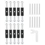 86 type Cassette Vis Support Rod Kit ，Boîte De Montage Boîtier De Jonction Cassette De Réparation，pour boîte de commutation à mo