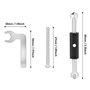 86 type Cassette Vis Support Rod Kit ，Boîte De Montage Boîtier De Jonction Cassette De Réparation，pour boîte de commutation à mo
