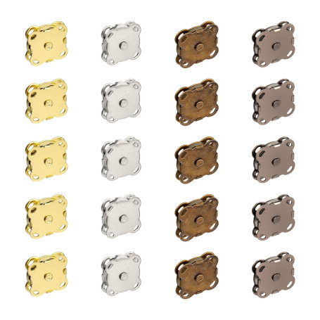 UKOFEW 20 Pièces Boutons Magnétiques