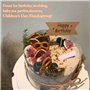 UKOFEW 3 Rouleaux Colliers à Gâteau, Transparent Patisserie Ruban, Ruban Gâteau Transparent Feuille, 8/10/12cm, pour Décoration 