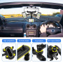 UKOFEW Support Téléphone Voiture，Rotation 360° Fixe Voiture Telephone Un Bouton de Libération，pour Voiture pour téléphone Portab