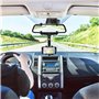 UKOFEW Support Téléphone Voiture，Rotation 360° Fixe Voiture Telephone Un Bouton de Libération，pour Voiture pour téléphone Portab