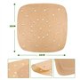 200 Papier Sulfurisé Air Fryer，Antiadhésive Sans Huile Papier Parchemin Accessoires，Perforé Papier Cuisson Air Fryer，pour Friteu