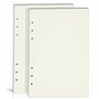 Lot de 2 feuilles de papier A5 à grille à points