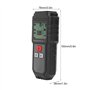 Détecteur de rayonnement RZ825, appareil de mesure de rayonnement électromagnétique numérique EMF avec écran LCD pour les mesure