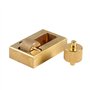 Cuir en cuir de bord Edge Roller Artisanat en cuir faisant la peinture Outil de traitement avec deux rouleaux pour bricolage Art