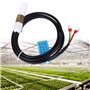 Sonde de Capteur d'Humidité Numérique de Température du Sol FS400-SHT3X Sortie I2C de Coque en Plastique et en Plastique(SHT30)