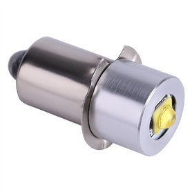 Wandisy Cadeau de Juillet Ampoule 5W 6-24V P13.5S Haute luminosité LED Lampe de Travail d'urgence Lampe de Poche Lampe de Rechan