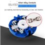 Commutateur à Came Rotative,Commutateur Universel à 3 Positions 660V 20A Sélecteur Rotatif à 2 Pôles pour Conversion Du Circuit 