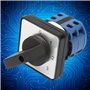 Commutateur à Came Rotative,Commutateur Universel à 3 Positions 660V 20A Sélecteur Rotatif à 2 Pôles pour Conversion Du Circuit 