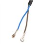 DEWIN Condensateur 100uf, Condensateur de Moteur avec fil Conducteur 250V AC 100uF 50 / 60Hz for Compresseur D'air de Moteur
