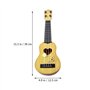 SUPVOX Concert Ukulélé hawaïen 4 cordes pour débutants et enfants