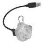 RUFFWEAR Lumière de sécurité LED pour Chien, 3 Couleurs et 3 Modes d’éclairage, Étanche, Rechargeable, Couleur : Transparent (Cl