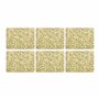 Set de table américain Pimpernel, lot de 6, motif branche de saule, couleur : vert