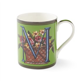 Spode Kit Kemp – Mug Alphabet (Kit Kemp - Alphabet M)