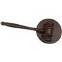 DuDuZui Maillets en Bois, Marteau en Bois de Qualité Supérieure Avec Bloc Sonore, Parfait pour Juge, Avocat, Tribunal aux Enchèr