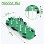 AIQII Chaussures aératrices de pelouse avec 4 sangles réglables et scarificateur en métal pour aérateurs de pelouse, chaussures 