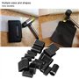 18 pcs Coupeur de Perforateur Creux pour Outil de Poinçonnage de Coque de Téléphone Portable, Fourreau Tout Usage en Cuir, Outil