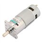 Micro Moteur à Engrenages Courant Continu, XD-42GA775 DC12V / 24V Moteur à Balai à Courant Continu avec Support Mécaniques Rigou