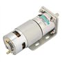 Micro Moteur à Engrenages Courant Continu, XD-42GA775 DC12V / 24V Moteur à Balai à Courant Continu avec Support Mécaniques Rigou
