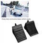Bloc D'Alignement De Roue De Bloc Anti-DéRapant De Voiture Anti-DéRapant De Pneu Anti-DéRapant 2pcs Universel+bloc roue voiture 