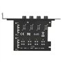 Kafuty-1 Module de Commande de Commutateur d'alimentation de Disque Dur Disque Dur SATA Sélecteur de Sélecteur Fiable pour Ordin