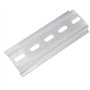 CYUaoao 6 Pièces Rails DIN Montage 35 x 100 MM Rail DIN Aluminium U-Groove en Couleur d’Argent pour Installation de Disjoncteur 