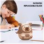 Taille-Crayon Avec Manivelle, Aille-Crayon à Manivelle, Taille-Crayon Mécanique De Bureau, Taille-Crayon Manuel, Taille-Crayon D