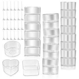 30 Pièces Bougeoirs pour Bougies Chauffe Plat