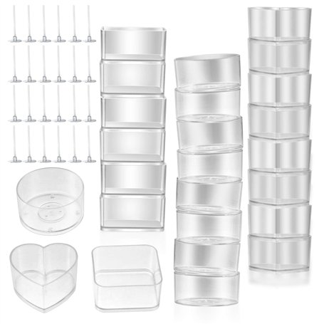 30 Pièces Bougeoirs pour Bougies Chauffe Plat