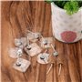 100 Pièces Mèches Bougies