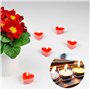 30 Pièces Bougeoirs pour Bougies Chauffe Plat, 100 Pièces Mèches Bougies, Porte Bougies pour Bougies Chauffe-plat, Pots de Fonte