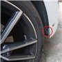 Lot de 30 Vis de Carrosserie de Voiture, Boulons en Métal et Collier de Serrage en U pour Garde-boue