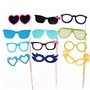 YiYaO Accessoires photo drôle Accessoires photo bronzants Accessoires photo 44 pièces Masque de bienvenue de mariage Moustache A
