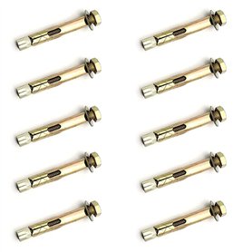 10 Pièces 60 mm Boulons D'expansion pour Décoration de Maison Vis D'expansion pour Construction Murale Crochet de Plafond Suspen