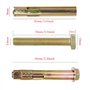 10 Pièces 60 mm Boulons D'expansion pour Décoration de Maison Vis D'expansion pour Construction Murale Crochet de Plafond Suspen