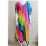 YOUKD Mousseline De Soie Caftan Boho Plage Bikini Cover Up Robe Grande Taille Homewear pour Les Femmes