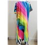 YOUKD Mousseline De Soie Caftan Boho Plage Bikini Cover Up Robe Grande Taille Homewear pour Les Femmes