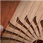 Piano à pouce 31 touches en bois massif mini harpe verticale facile à apprendre instrument Laya