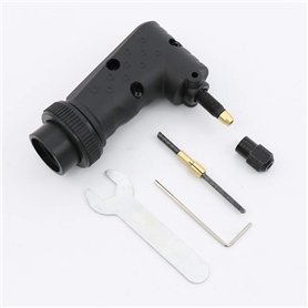 Adaptateur à angle droit pour outils rotatifs Dremel - Compatible avec les meuleuses électriques d'origine 4000 3000 8200 275