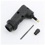 Adaptateur à angle droit pour outils rotatifs Dremel - Compatible avec les meuleuses électriques d'origine 4000 3000 8200 275