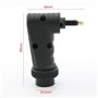 Adaptateur à angle droit pour outils rotatifs Dremel - Compatible avec les meuleuses électriques d'origine 4000 3000 8200 275